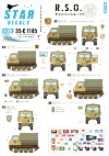 Star Decals 35-C1145 R.S.O. / 01 - Raupenschlepper Ost. 1/35
