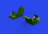 Eduard 632192 Bf 109E rudder pedals early PRINT 1/32