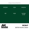 AK Interactive RC847 British Racing Green 17 ml