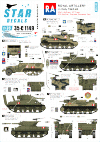 Star Decals 35-C1149 Royal Artillery in Italy 1943-45 1/35