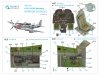 Quinta Studio QD32143 P-51D/K Mustang 3D-Printed & coloured Interior on decal paper (Dragon) 1/32
