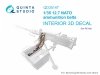Quinta Studio QD35147 NATO 12.7 ammunition belts (All kits) 1/35