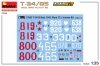 MiniArt 37065 T-34/85 MOD. 1945. PLANT 112. INTERIOR KIT 1/35