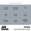 AK Interactive RC920 Light Ghost Grey FS 36375 17 ml