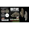 AK Interactive RCS128 British Army AFV Colors. North-West Europe 1944-1945 4x17ml
