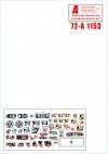 Star Decals 72-A1153 War in Ukraine # 14. The Wagner Group Coup in 2023. T-80BV and BTR-82A 1/72