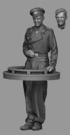 Panzer Art FI35-119 StuG commander 1/35