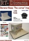 RT-Diorama 35270 Diorama-Base: The corner (Iraq) 1/35