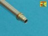 Aber 35L-247 Barrel for German 8,8cm Kw.K 43/3 L/71 (one part) gun used on Tiger B Porsche turret-early 1:35