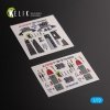 KELIK K72130 F-101 Voodoo - interior 3D decals for Revell kit 1/72