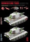 Rye Field Model 5137 German King Tiger Pz.Kpfw. VI Ausf. B Ardennes 1944 Standart Version 1/35