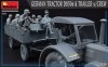MiniArt 35314 GERMAN TRACTOR D8506 & TRAILER w/CREW 1/35