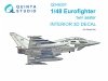 Quinta Studio QD48307 Eurofighter twin seater 3D-Printed coloured Interior on decal paper (Revell) 1/48
