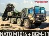 Modelcollect UA72340 Nato M1014 MAN Tractor & BGM-109G Ground Launched Cruise Missile 1/72