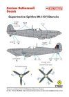 Techmod 72062 - Supermarine Spitfire I-XVI Stencils (1:72)