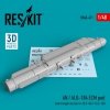 RESKIT RS48-0411 AN / ALQ-184 ECM POD (SHORT LENGTH VERSION) (3D PRINTED) 1/48