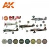 AK Interactive AK11735 WWII IJAAF AIRCRAFT COLORS 8x17 ml