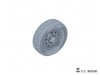 E.T. Model P35-115 Russian UAZ 3909 Military Van Sagged wheels For ZVEZDA 3644 1/35