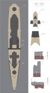 Pontos 35021WD1 HMS Repulse Wooden Deck set (1:350)