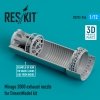 RESKIT RSU72-0256 MIRAGE 2000 EXHAUST NOZZLE FOR DREAMMODEL KIT (3D PRINTED) 1/72