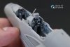 Quinta Studio QD48115 Mirage 2000B 3D-Printed & coloured Interior on decal paper (for Kinetic kit) 1/48