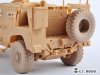 E.T. Model P35-117 US ARMY M1278 Heavy Carrier-General Purpose(JLTV-GP) Sagged wheels For TRUMPETER Kit 1/35