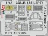 Eduard 3DL48155 F-16C Block 25 SPACE TAMIYA 1/48