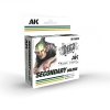 AK Interactive AK16022 SECUNDARY COLORS – INK SET 3x30ml