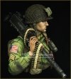 Young Miniatures YM1873 WW2 US AIRBORNE with M1919 1/10