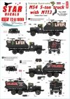 Star Decals 72-A1090 Vietnam Guntrucks. Instant Guntrucks - M54 5-ton truck with M113 APC 1/72