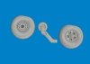 Eduard 672407 Spitfire Mk. V wheels Tamiya 1/72