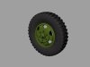 Panzer Art RE35-529 M35&M109 trucks road wheels (Goodyear) 1/35