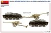 MiniArt 35395 GERMAN ARTILLERY TRACTOR T-60(r) & CREW Towing PaK40 GUN 1/35