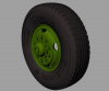 Panzer Art RE35-567 M54 Road wheels (US.Royal commercial pattern) 1/35