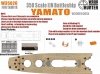 Wood Hunter W35026 Wood deck IJN Yamato for Tamiya 78025 1/350
