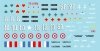 Star Decals 72-A1106 French Fighting Vehicles in Africa # 1 Vichy France and the FFL - Forces Francaises Libres 1/72