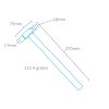Modelcraft PHA1287-04 Ball Pein Hammer (4oz/112g)