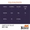AK Interactive AK11183 AMETHYST BLUE – STANDARD 17ml
