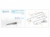  Quinta Studio QT48076 Italian WWII aircraft torpedo F200-450 (all kits) 1/48