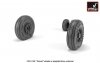 Armory Models AW32310 F-14D Tomcat late type wheels w/ weighted tires 1/32