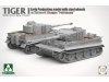 Takom 2202 Tiger I Sd.Kfz.181 Pz.Kpfw.VI Ausf.E - Early-Production Model With Steel Wheels And Zimmerit, Gruppe 'Fehrmann' 1/35