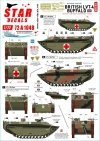 Star Decals 72-A1048 British LVT-4 Buffalo. British Buffaloes in Holland 1944-45 1/72