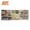 AK Interactive AK11676 BRITISH CAUNTER SCHEME 1940-1941 4x17 ml