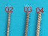 Eureka XXL LH-04 1.1mm x 50cm Metal wire rope, linka holownicza