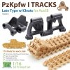 T-Rex Studio TR86003-2 PzKpfw I Tracks Late Type w/Cleats for Ausf.B 1/16