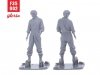 Gloria F35002 USMC Ground Crew Type 2 3D Printed Figures 1/35