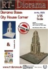 RT-Diorama 35253 Diorama-Base: Cityhouse Corner 1/35