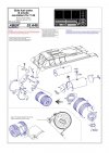 Aber 35A046 Boczne zbiorniki paliwa i wytwornice dymu do T-34 (1:35)