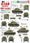 Star Decals 72-A1040 British Sharpshooters 75th D-Day Special. Sherman tanks of 3rd/4th County of London Yeomanry 1/72