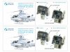 Quinta Studio QD48536 AH-1Z Zulu Cobra/Viper luminous displays 3D-Printed & coloured Interior on decal paper (KittyHawk) 1/48